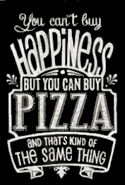 Happiness is Pizza Andiamo Restaurant
